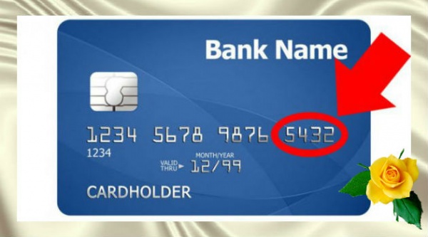 Вот что значит номер вашей банковской карты