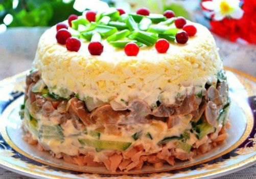 Салат Ирина — нежный салат для вашего праздничного стола